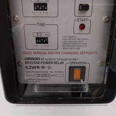 Omron K2Wr-r-s5 Reverse Power Relay 5A 50/60Hz 10 Sec