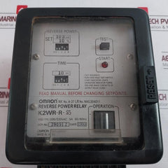 Omron K2Wr-r-s5 Reverses Power Relay 100/110/200/220 Vac