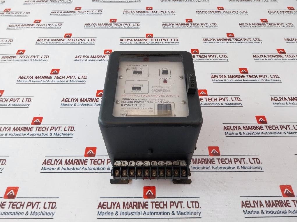 Omron K2WR-R-S5U Reverse Power Relay 10 sec 5A 50/60Hz