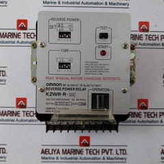 Omron K2WR-R-S5U Reverse Power Relay 10 sec 5A 50/60Hz