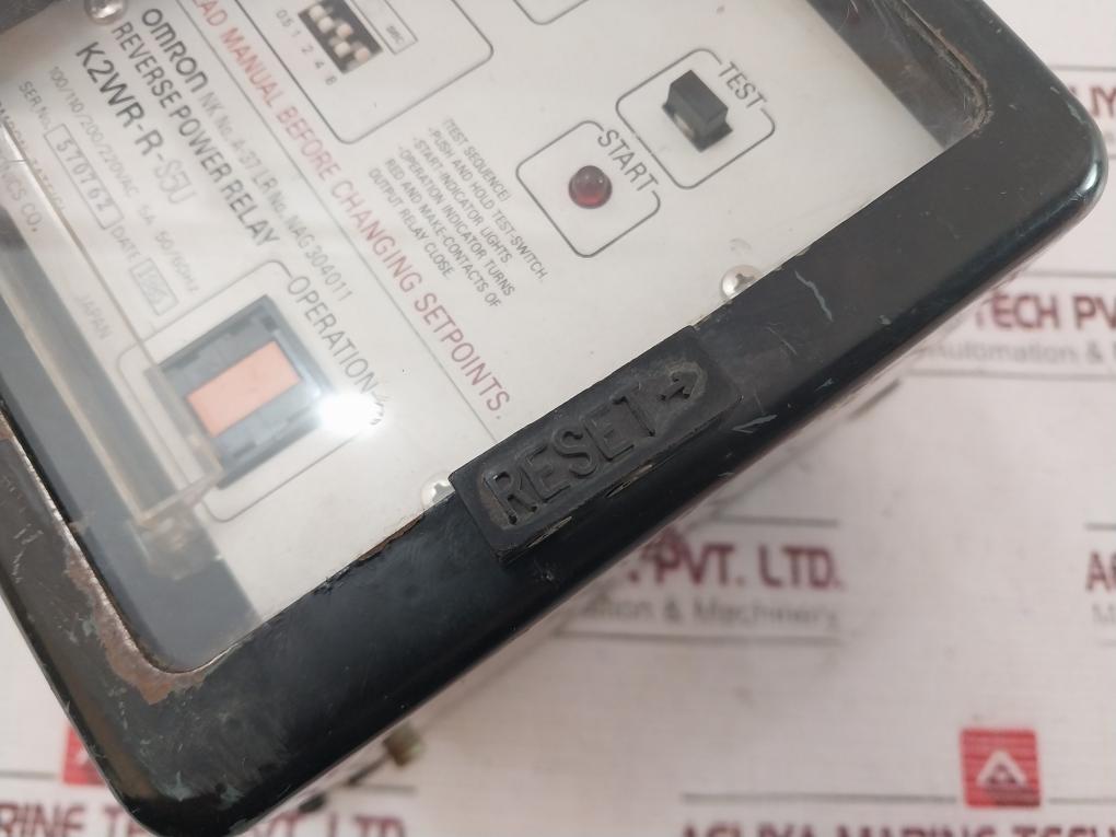 Omron K2wr-r-s5u Reverses Power Relay 100/110/200/220 Vac 5a 50/60Hz