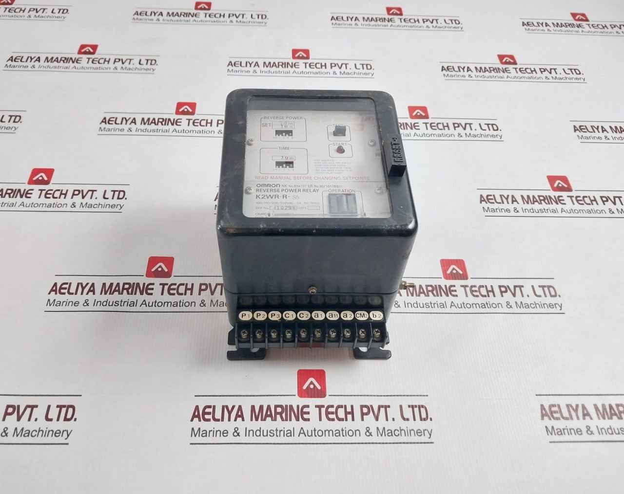 Omron K2wr-r-s5 Reverse Power Relay 100/110/200/220vac 5a 50/60hz 10 Sec