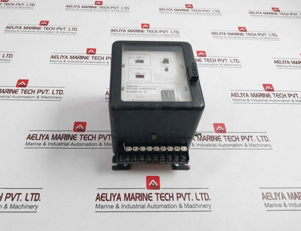 Omron K2wr-r-s5 Reverse Power Relay 100/110/200/220vac 5a 50/60hz 10 Sec