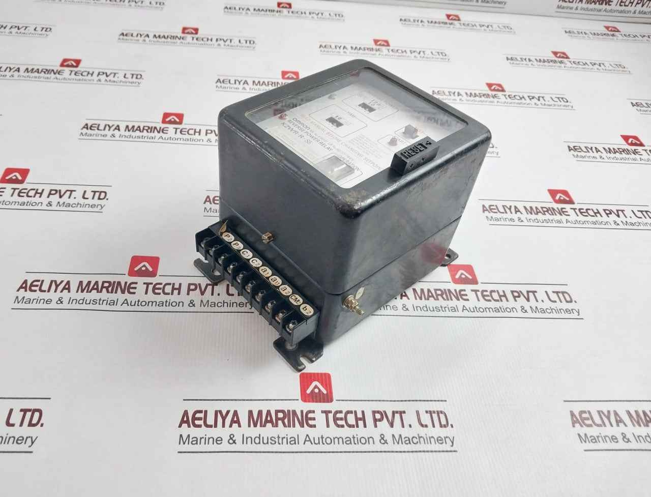 Omron K2wr-r-s5 Reverse Power Relay 100/110/200/220vac 5a 50/60hz 10 Sec