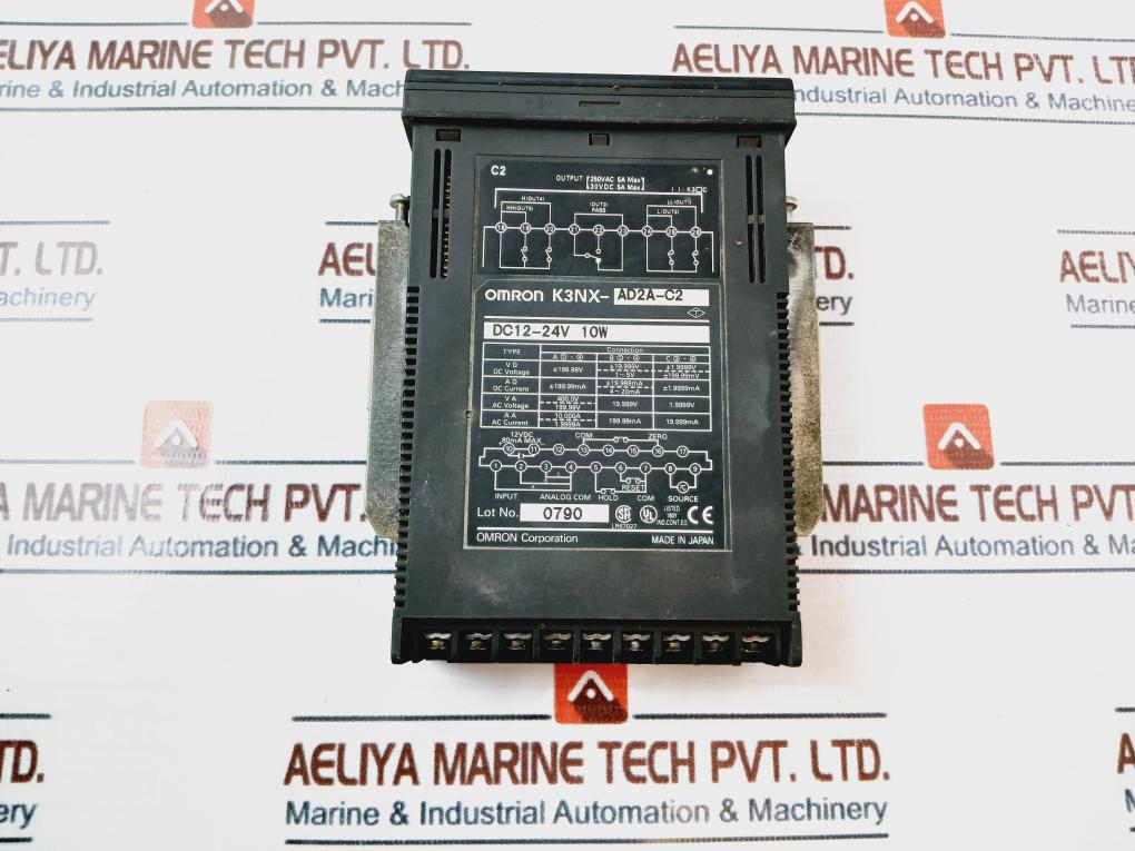 Omron K3Nx-ad2A-c2 Digital Panel Meter 12-24Vdc 10W