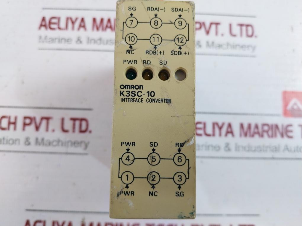 Omron K3sc-10 Interface Converter 24vac/dc 50/60hz 3va/w