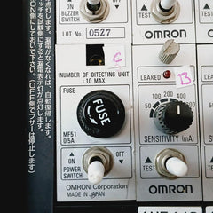 Omron K6Em-ps Multi-channel Earth Leakage Relay 100/200Vac 50/60Hz