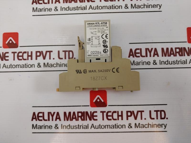 Omron K7l-at50 Liquid Leakage Sensor Dc12~24v