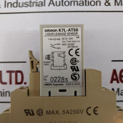 Omron K7l-at50 Liquid Leakage Sensor Dc12~24v