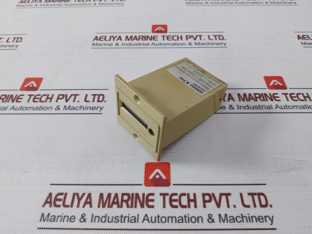 Omron Kth Counter 200/220 Vac 50/60Hz, 1 Count/6Min