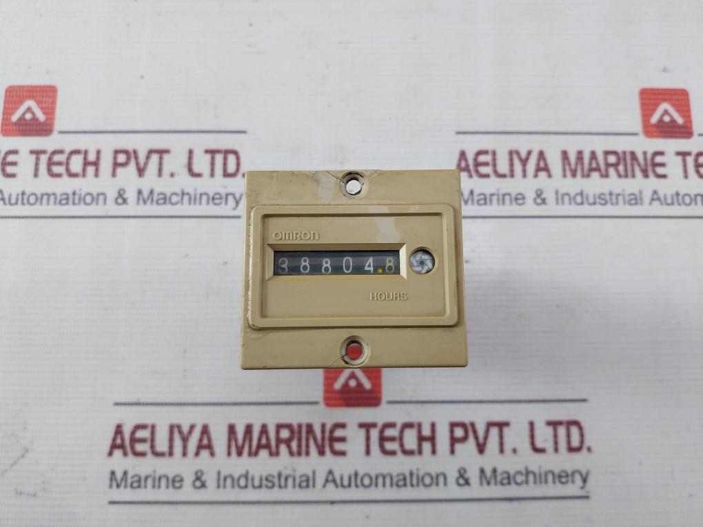 Omron Kth Hour Counter 200/220Vac 50/60Hz 1 Count/6 Min