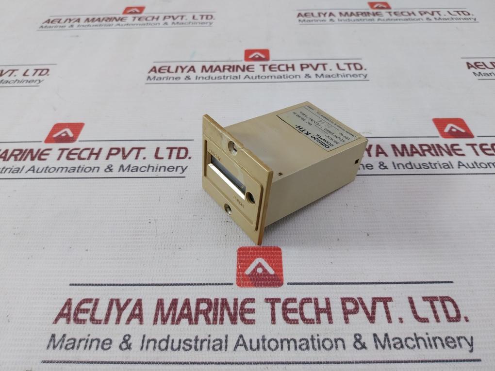 Omron Kth Hour Counter 200/220Vac 50/60Hz 1 Count/6 Min