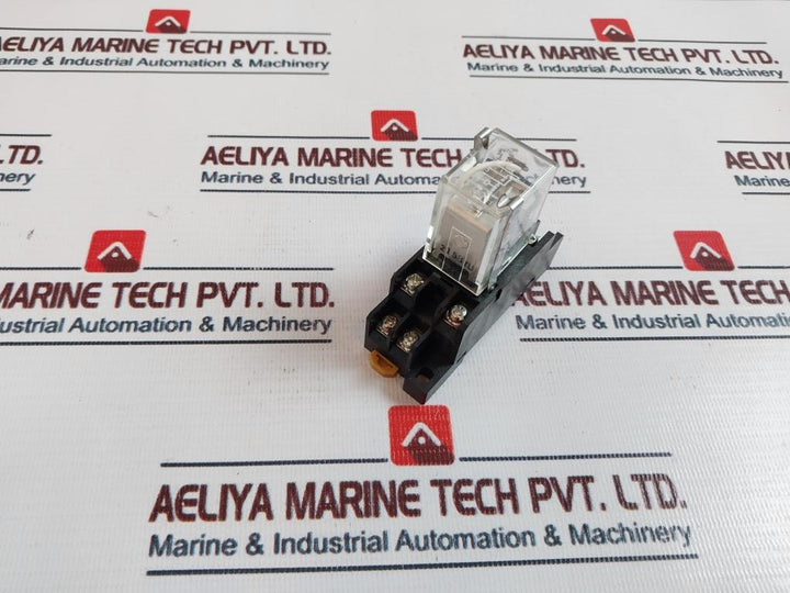 Omron Ly1 Relay With Base 15a 240vac