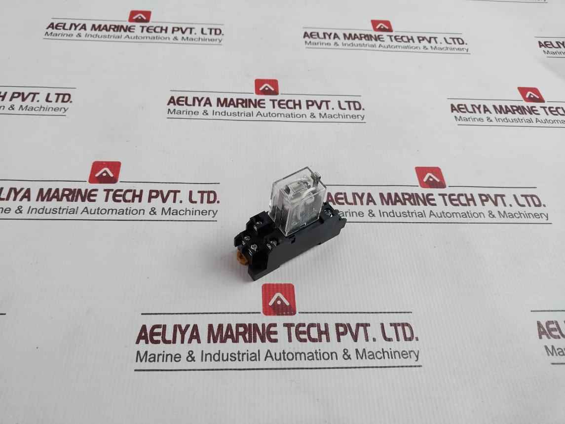 Omron Ly2-d Power Relay With Base 10A 250Vac~