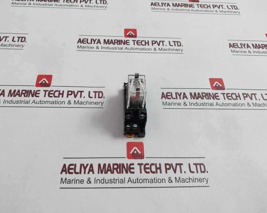Omron Ly2-d Power Relay With Base 10A 250Vac~