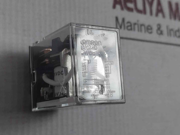 Omron Ly2-d Power Relay With Base 10A 250Vac~