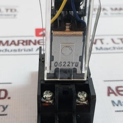 Omron Ly2N-cr Power Relay With Base 200/220 Vac
