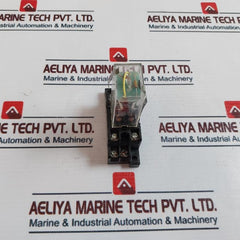Omron Ly2N-cr Power Relay With Base 200/220 Vac