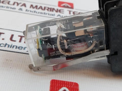 Omron Ly2N-cr Power Relay With Base 200/220 Vac