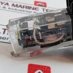Omron Ly2N-cr Power Relay With Base 200/220 Vac