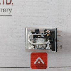 Lot of 2X OMRON LY2N-D2 General Purpose Relays 24VDC 1/2HP 120VAC DC24