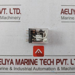 Lot of 2X OMRON LY2N-D2 General Purpose Relays 24VDC 1/2HP 120VAC DC24