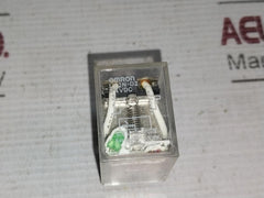 Lot Of 2X Omron Ly2N-d2 Relay 24Vdc 10A 110Vac 1/2Hp 120Vac 12A 240Vac