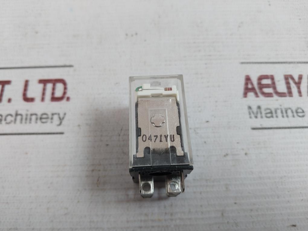 Lot Of 2X Omron Ly2N-d2 Relay 24Vdc 10A 110Vac 1/2Hp 120Vac 12A 240Vac