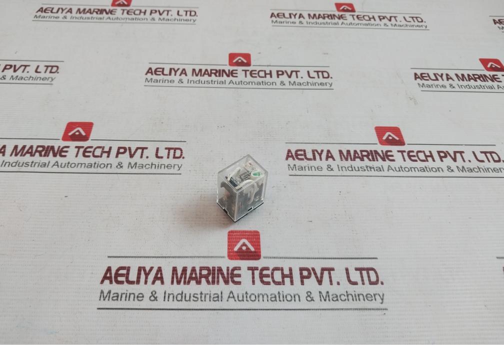 Lot Of 2X Omron Ly2N-d2 Relay 24Vdc 10A 110Vac 1/2Hp 120Vac 12A 240Vac