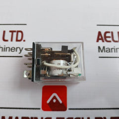 Omron Ly2N-d2 Relay 24Vdc 12A 240Vac 1/2Hp 120Vac, 10A 110Vac 8 Pins