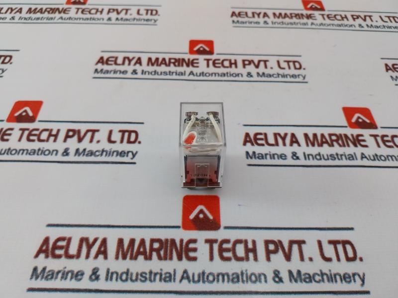 Omron Ly2N Relay, 100-110Vac, 10A 110Vac/12A 240Vac