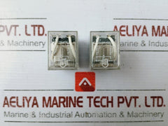 Lot Of 2X Omron Ly2 Relay 100/110Vdc Iec 255 10A 110Vac 1/2Hp 120Vac 12A 240Vac