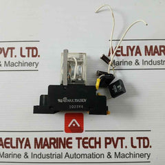 Omron Ly2 Relay With A Socket Base 100/110 Vac