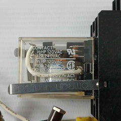 Omron Ly2 Relay With A Socket Base 100/110 Vac
