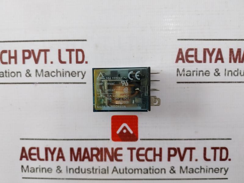 Omron Ly2j Relay 200/220vac 10a 24v-dc1 12a 240vac
