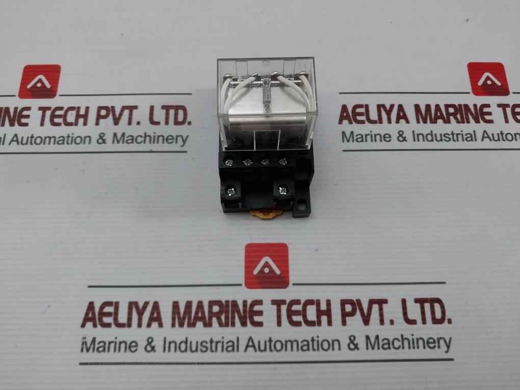Omron Ly4 General Purpose Power Relay With Base 24Vdc Ptf14A-e