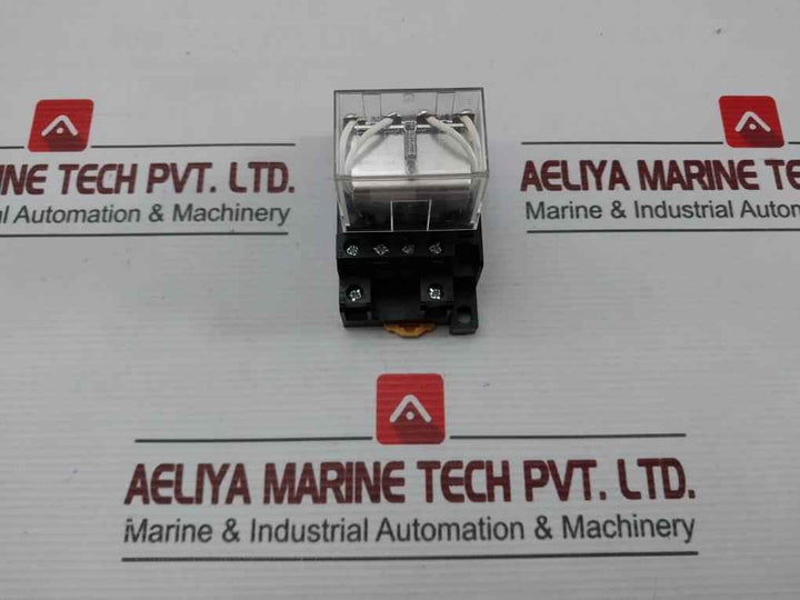 Omron Ly4 General Purpose Power Relay With Base 24Vdc Ptf14A-e