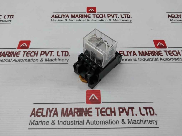 Omron Ly4 General Purpose Power Relay With Base 24Vdc Ptf14A-e