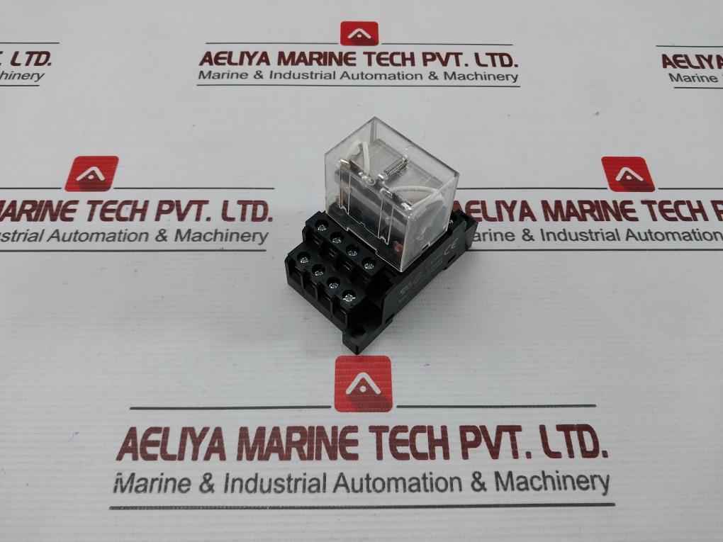 Omron Ly4 General Purpose Power Relay With Base 24Vdc Ptf14A-e
