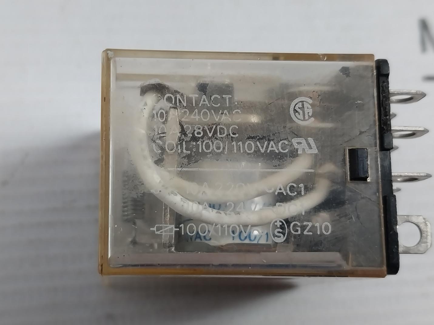 Omron Ly4 Power Relay 100/110Vac