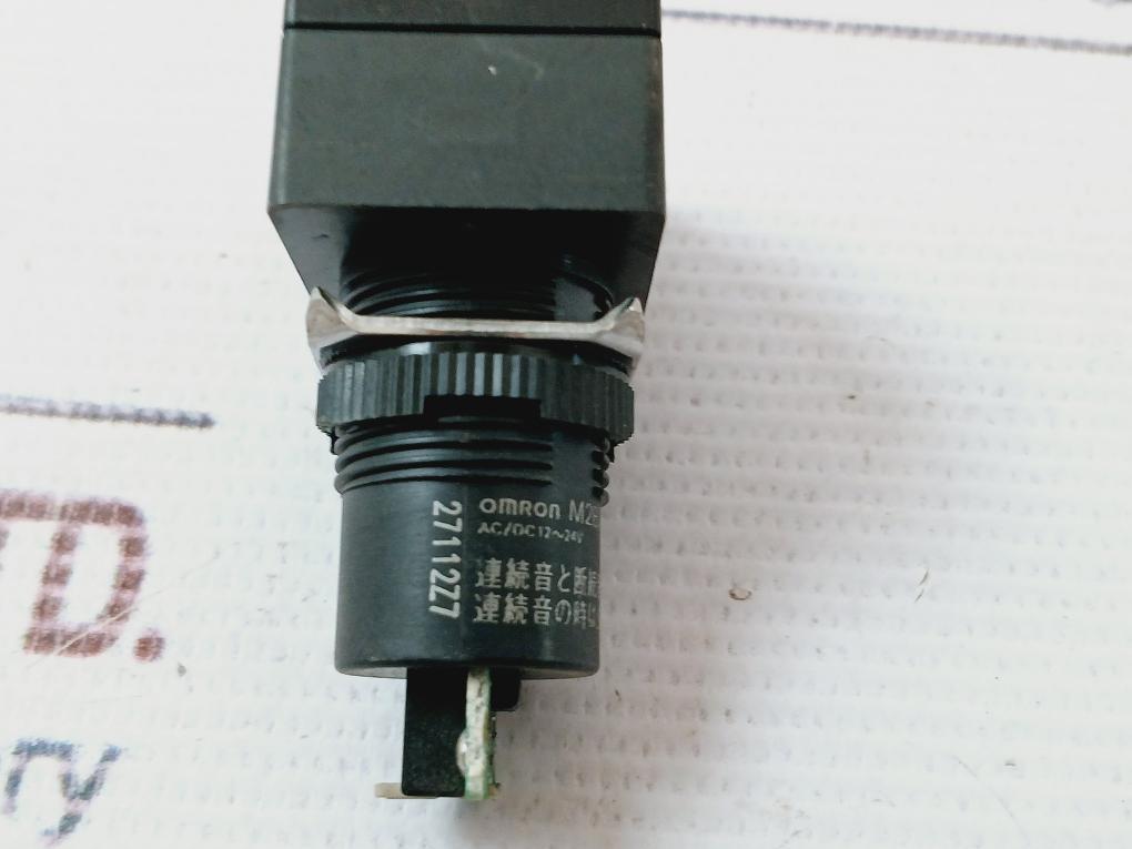 Omron M2Bj-bh24D Buzzer Unit Ac/Dc 12~24V