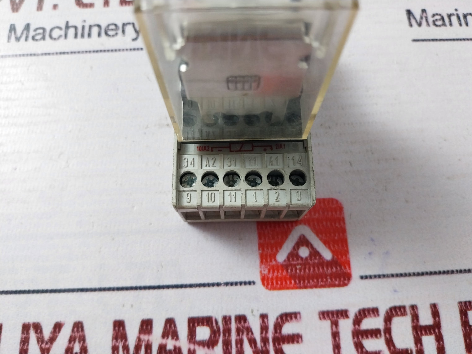 Omron Mk3P5-n Relay With Socket 250V Ac/28V Dc