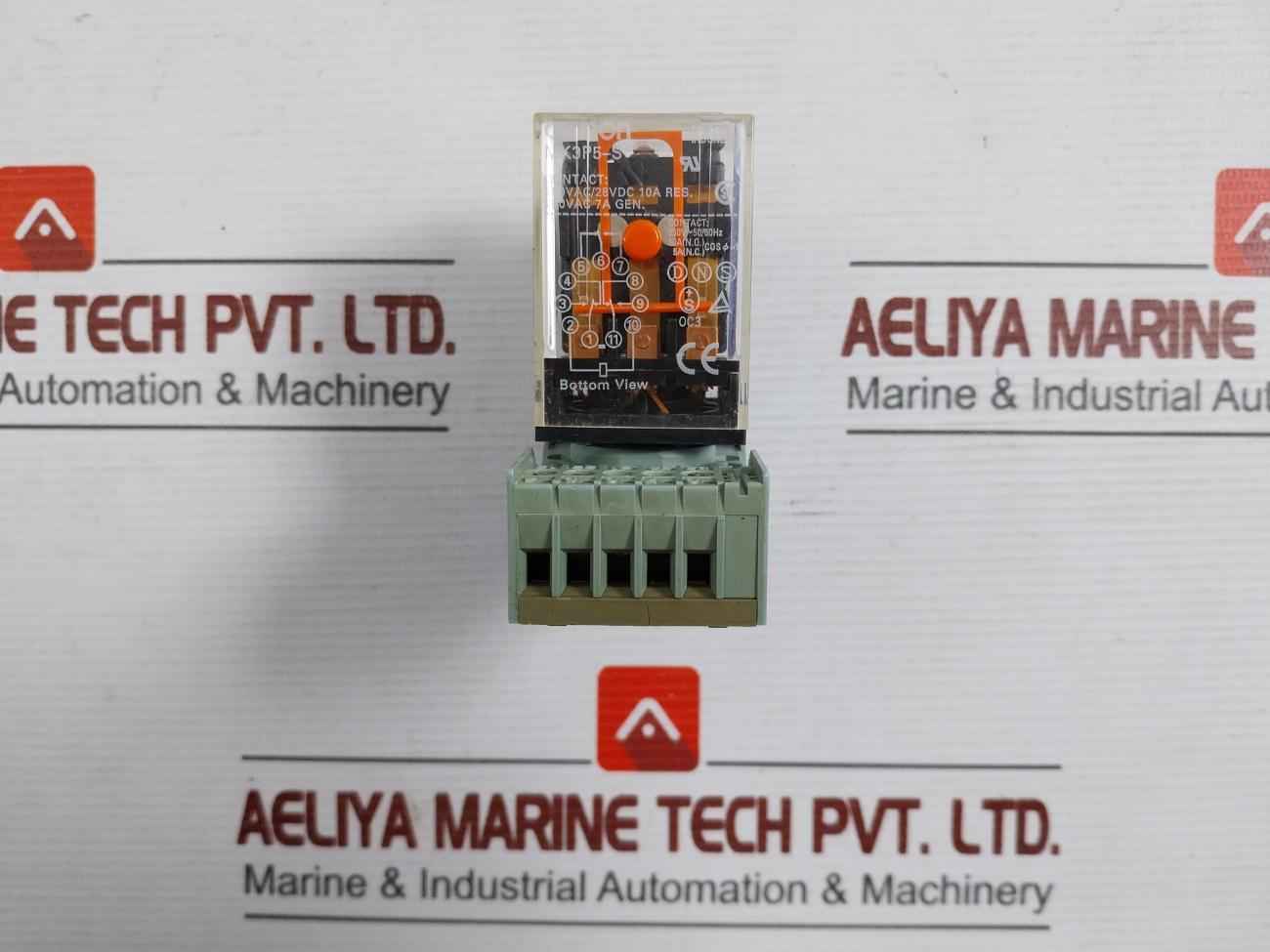 Omron Mk3P5-s Relay Socket 250Vac/28Vdc 10A Res
