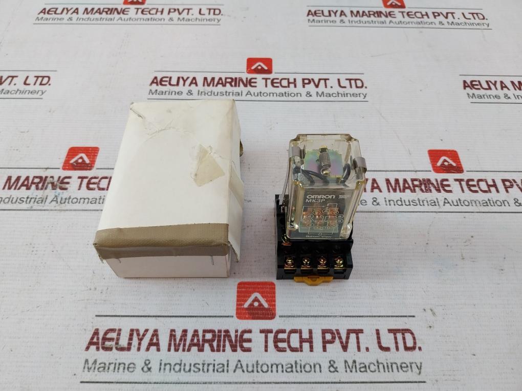 Omron Mk3P Power Relay 100/110Vac 250V 7.5A Pf113A