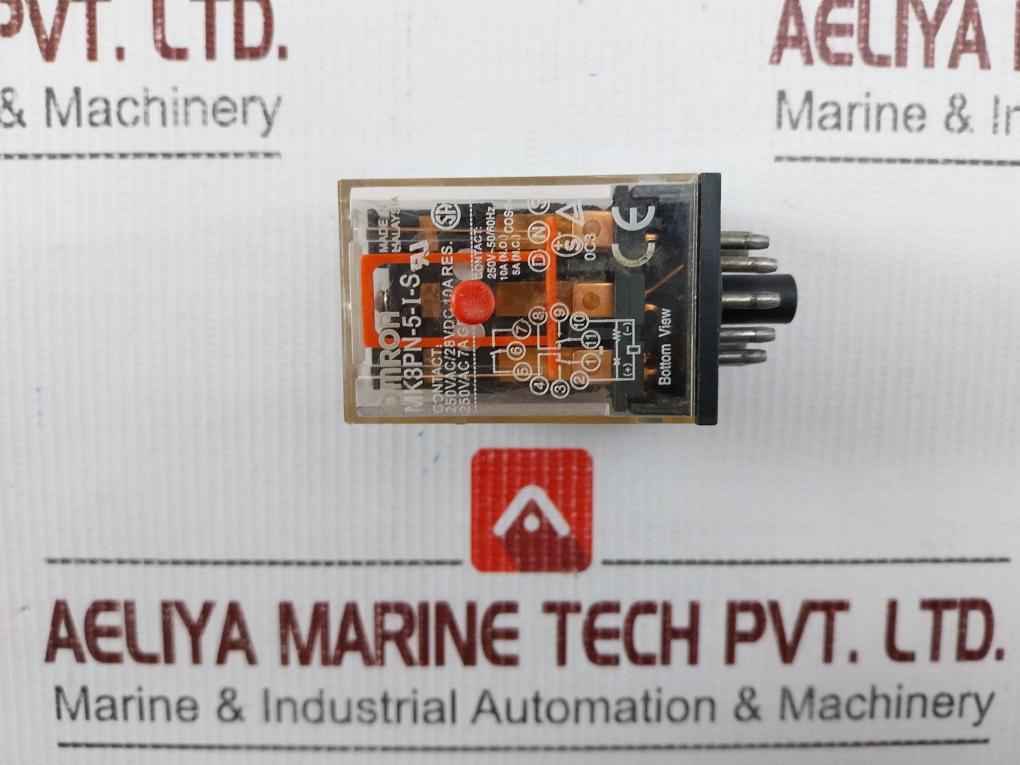 Omron Mk3Pn-5-i-s Power Relay 250Vac/28Vdc 10A