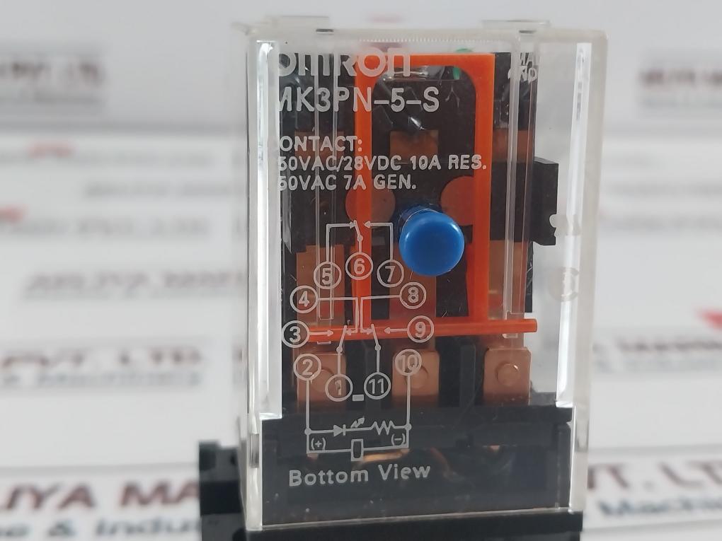 Omron Mk3Pn-5-s Relay 250Vac