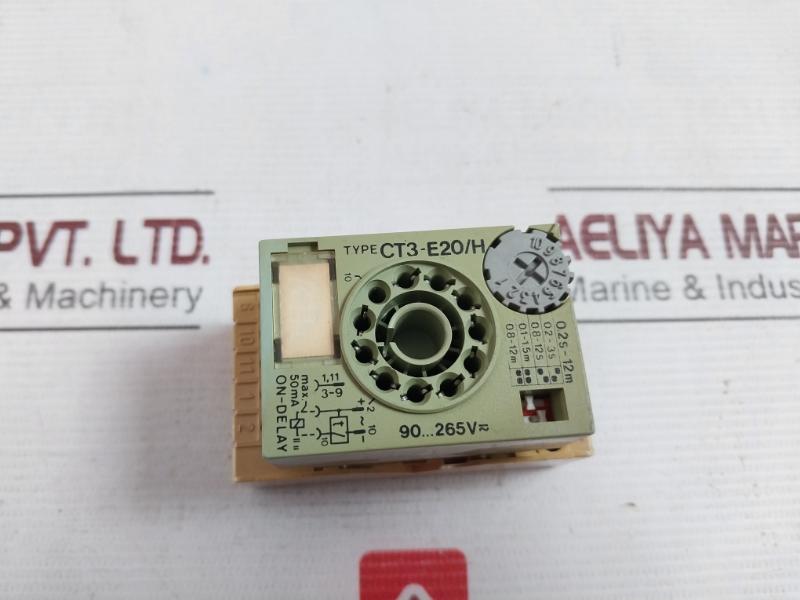 Omron Mk3Pn-5-s Relay Ct3-e20/H, Ps-11 250Vac/28Vdc 10A 50Ma 110Vac