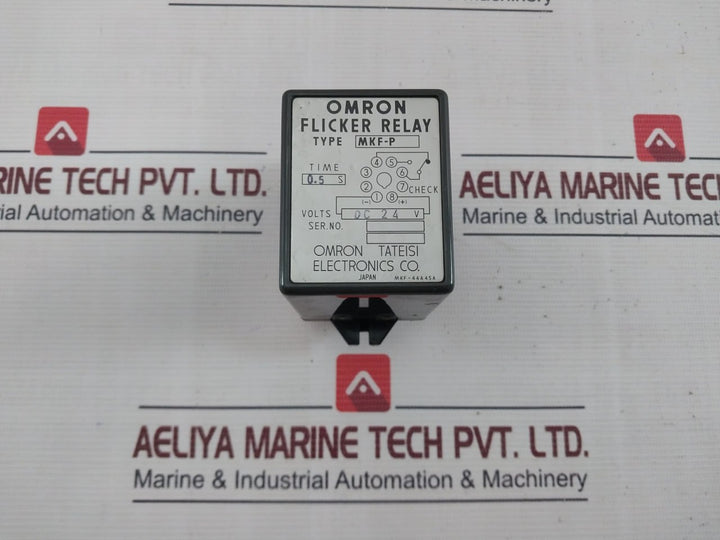 Omron Mkf-p Flicker Relay 0.5 S Dc 24V