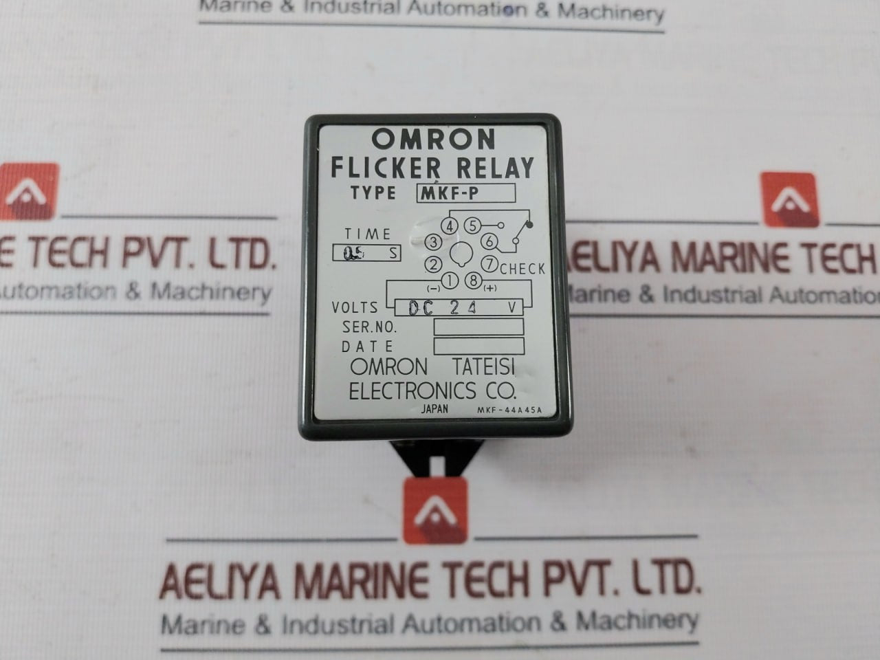 Omron Mkf-p Flicker Relay 0.5 S Dc 24V Mkf-44A45A