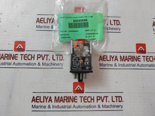 Omron Mks3Pi-5 Power Relay Single Phase Only 250Vac 30Vdc